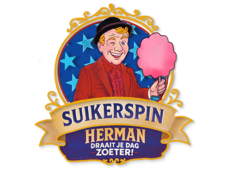 Herman Suikerspin voor evenementen en festivals