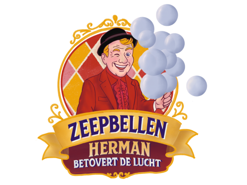 Zeepbellen act van Herman voor evenementen en festivals