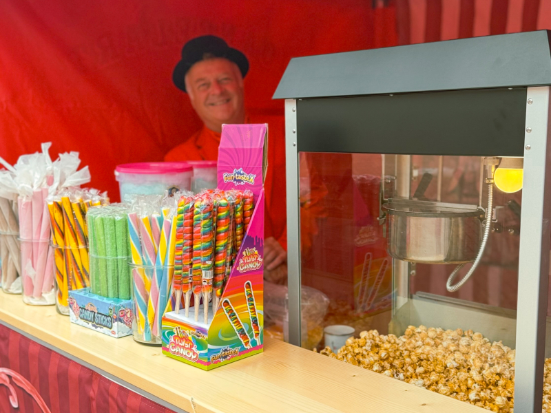 Popcorn tent Popcorn voor bedrijfsfeest