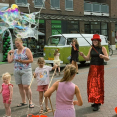 Extra artiest zeepbellen act zomer feest winkelcentrum