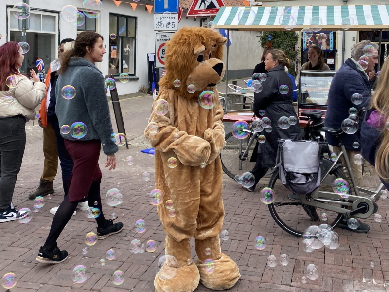 Koningsdag leeuw huren, Koningsdag entertainment