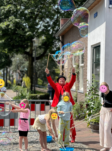 Bellenblaas artiest Zwolle Hattem