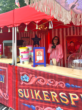 Suikerspin en popcorn voor festivals