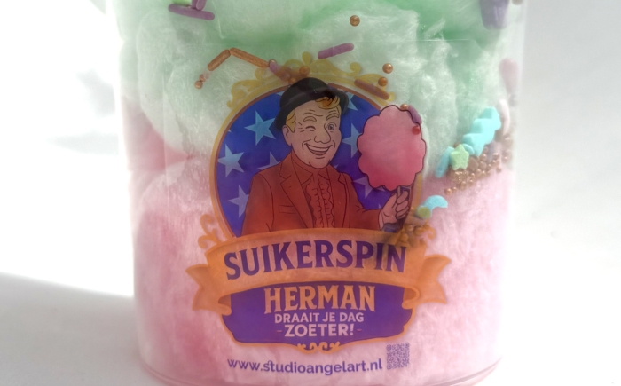 suikerspin emmertje een zoete traktatie