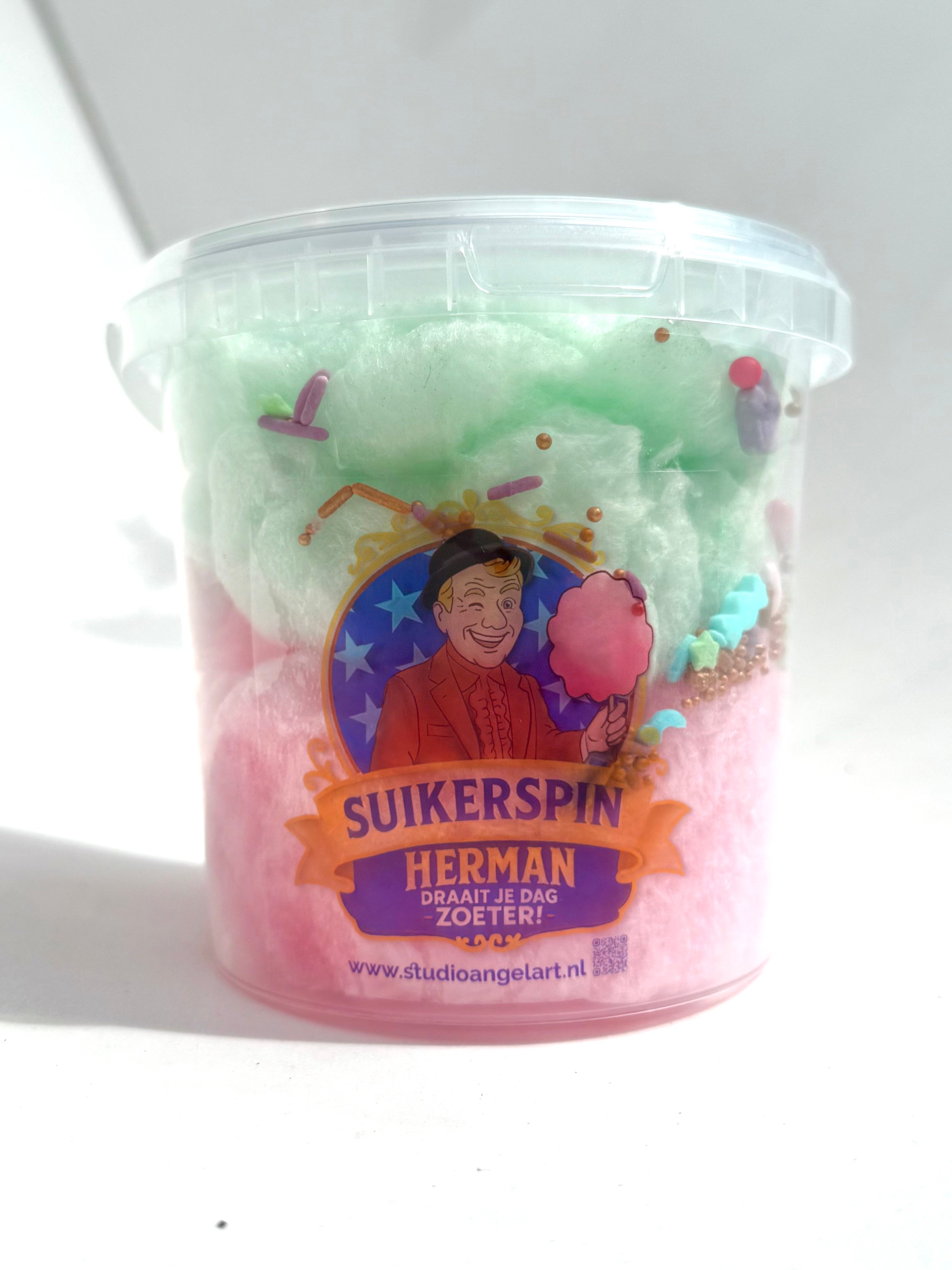 suikerspin emmertje een zoete traktatie