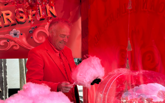 suikerspin huren festival, suikerspin tent dorp.