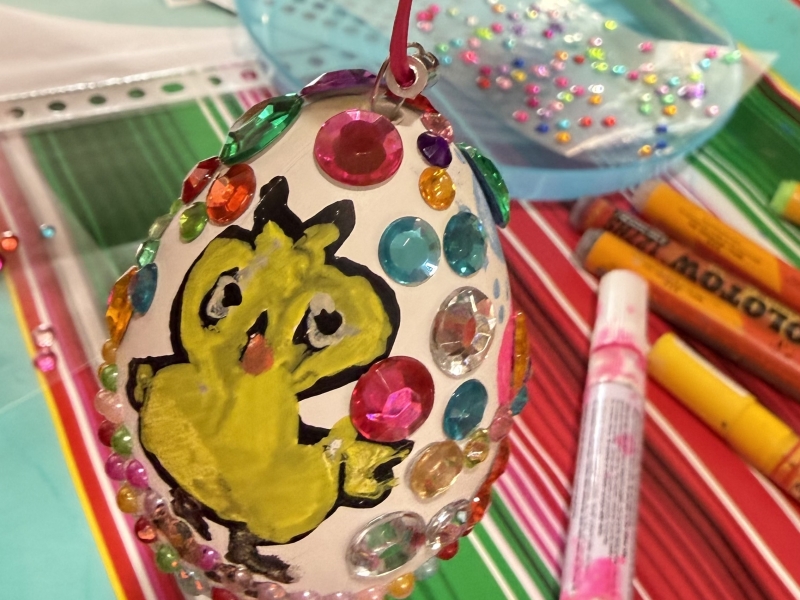 Paaseieren schilderen kinderactiviteit winkelcentrum