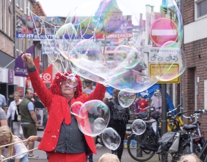 Zeepbellen Act