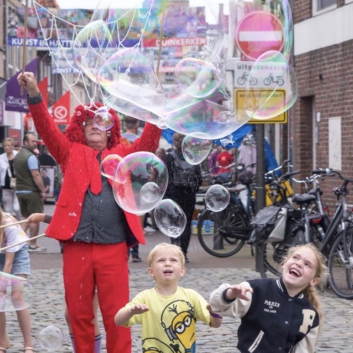 Zeepbellen Act