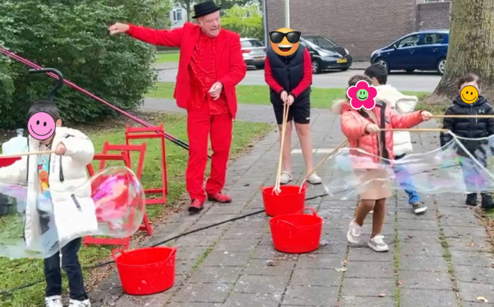 Studio Angelart Events brengt licht, plezier en creativiteit naar festivals, winkelcentra en (bedrijfs)evenem