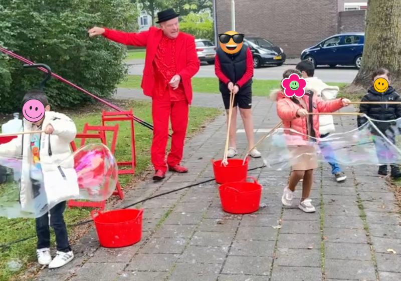 Studio Angelart Events brengt licht, plezier en creativiteit naar festivals, winkelcentra en (bedrijfs)evenem