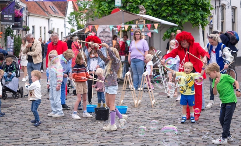 Bellenblaas artiest Zwolle Hattem