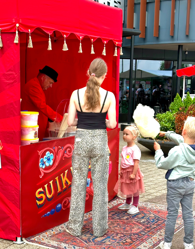 suikerspin kraam huren