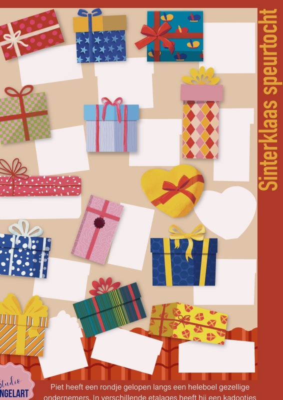 Sinterklaas speurtocht winkelcentrum Kadootjes Speurtocht voor Winkelcentrum sinterklaas feest