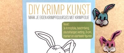 Wat kun je met de krimpie Dinkie krimpkunst pakketten?