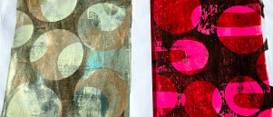 Gelli plate stencil basistechnieken