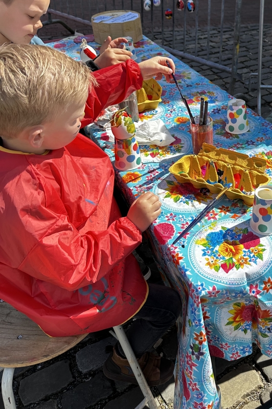 Paas activiteiten winkel centrum Workshop Paaseieren Schilderen