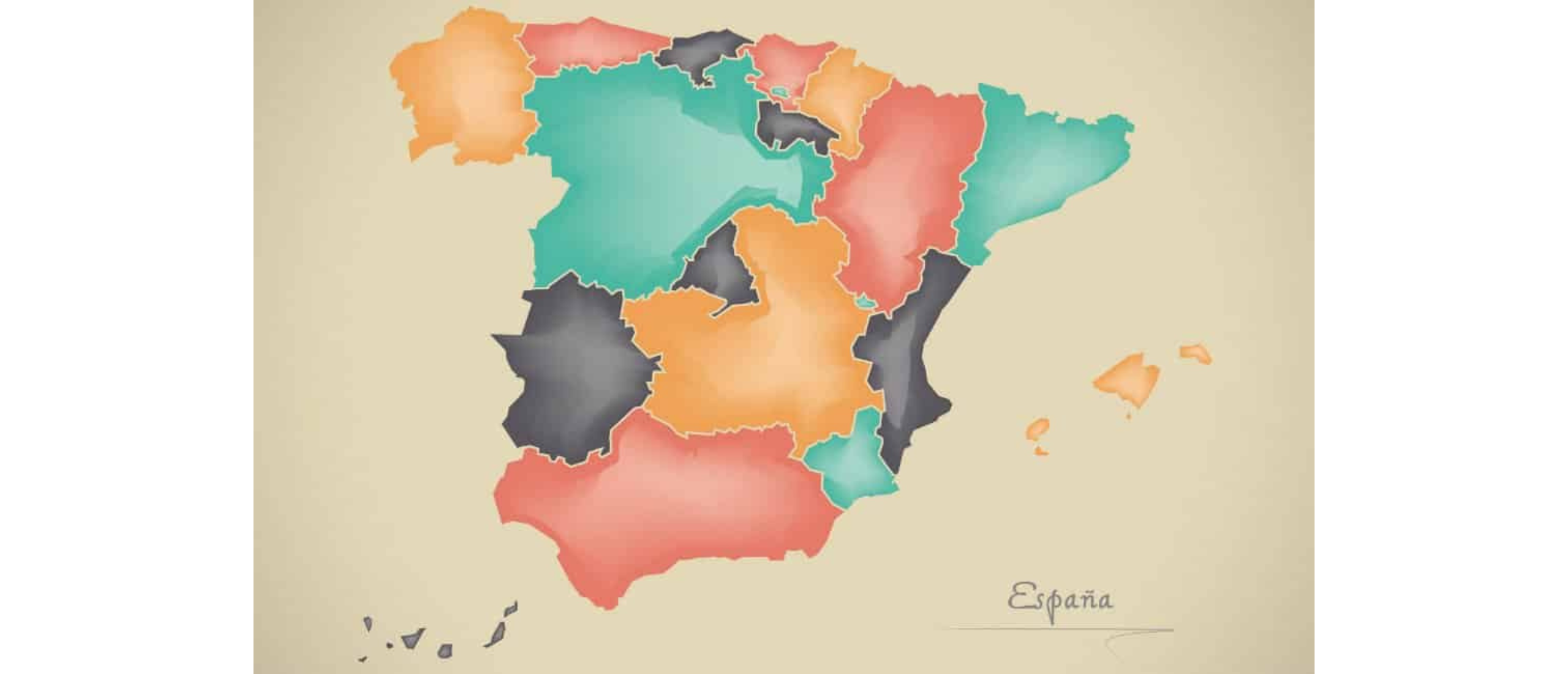 Wat zijn de grootste autonome regio's in Spanje
