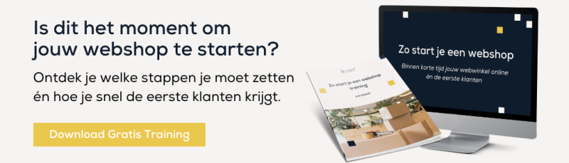 Banner - Zo start je een webshop