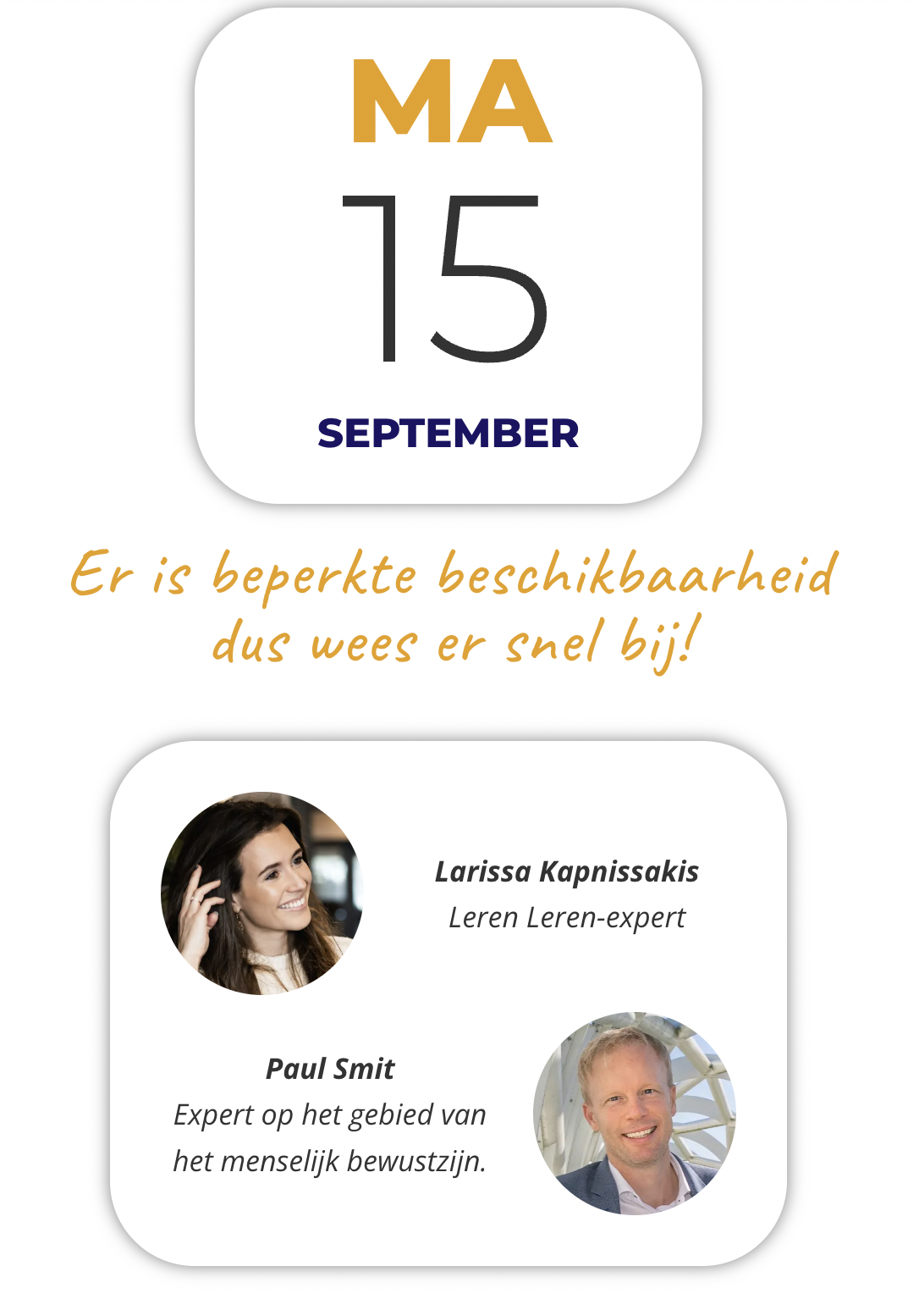 Masterclass zaakvakken & planning