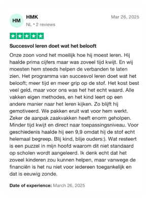 reviews succesvolleren.nl