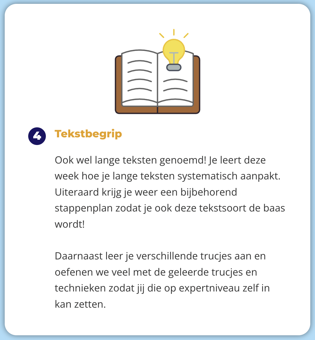 Wat gaan we wekelijks doen? 4