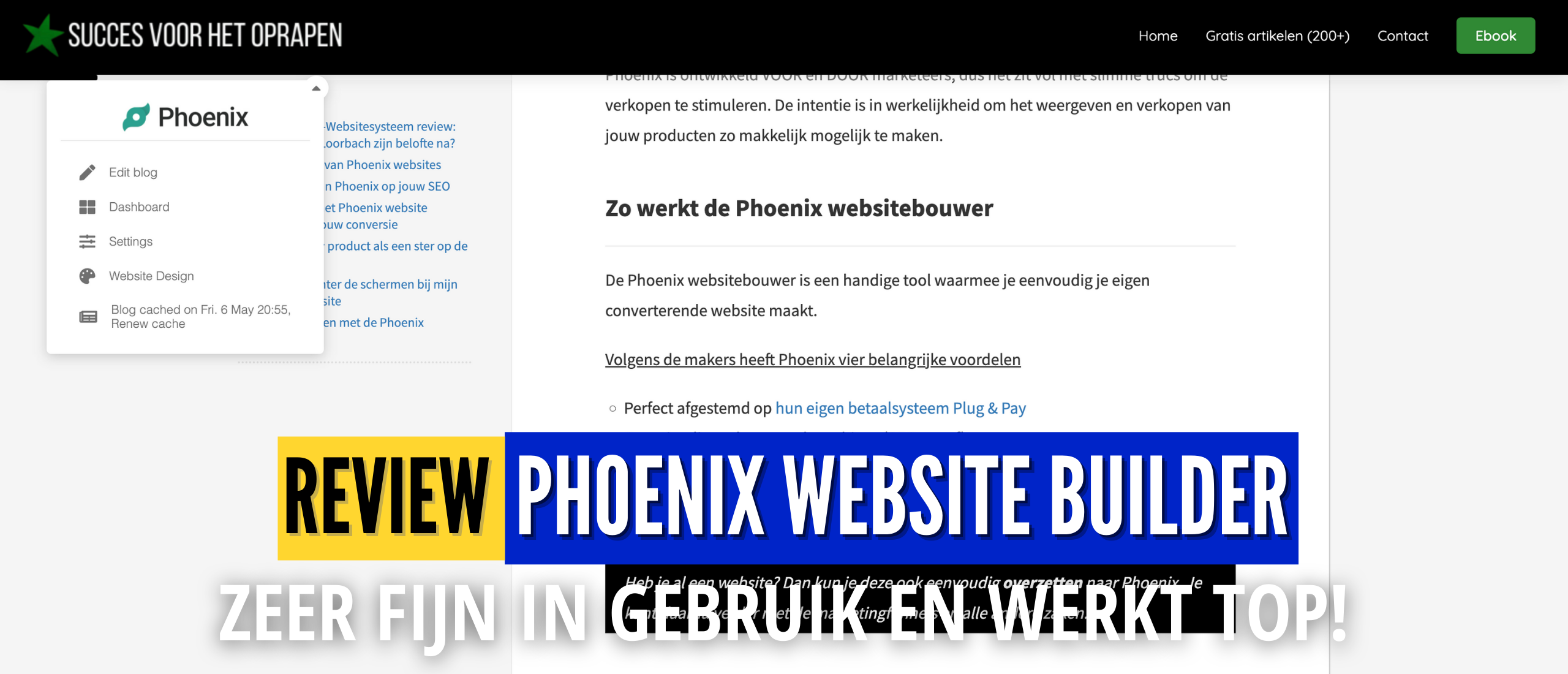 Phoenix-site Review (IMU) Top of Te Duur? Mijn Ervaringen
