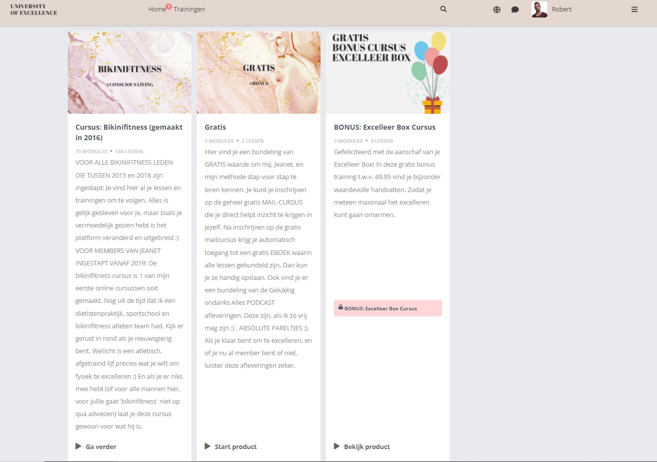University of Excellence overzicht 4