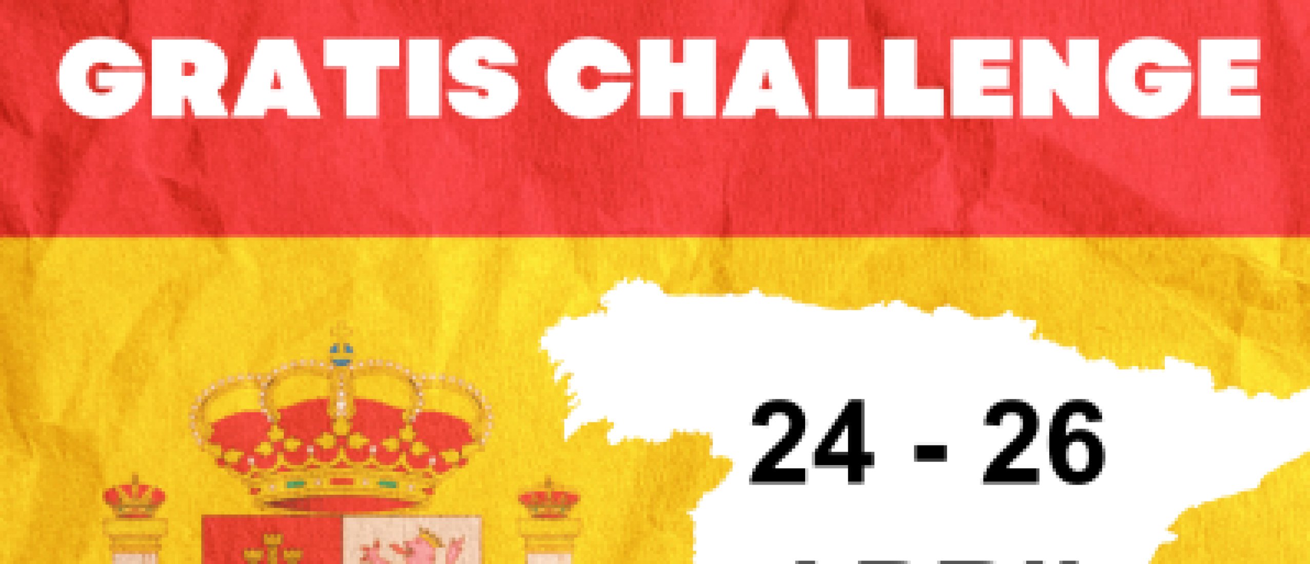 Gratis Challenge: Spreek Spaans VOOR deze Zomer van 24 t/m 26 april?