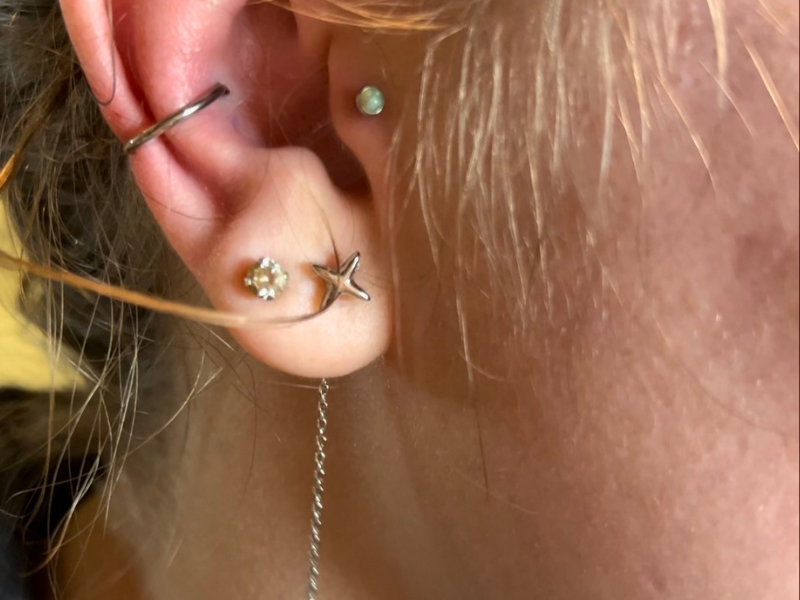 earlobe piercing los angeles