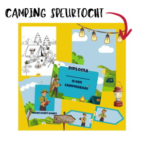 camping speurtocht