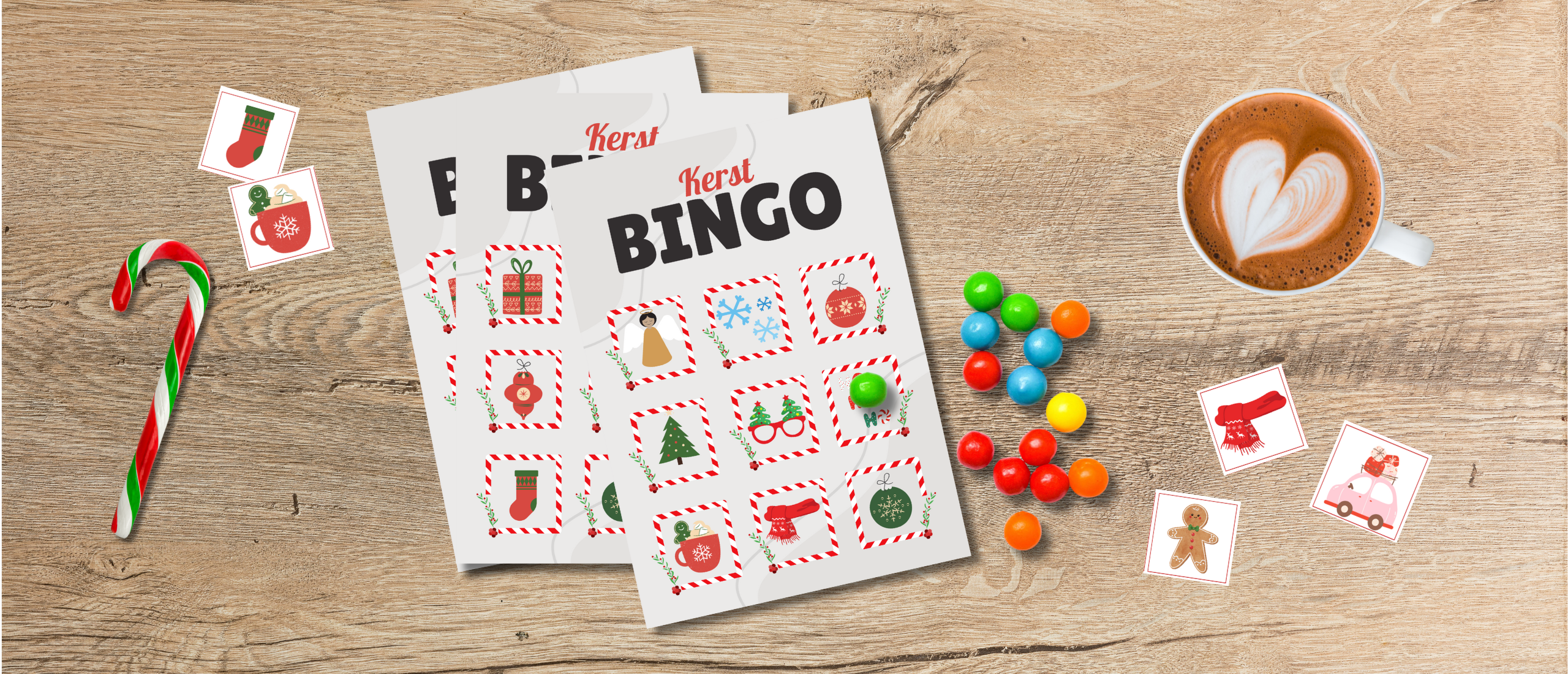 Kerst bingo, kant en klaar
