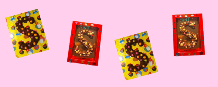 Jammie, zelf een chocoladeletter maken