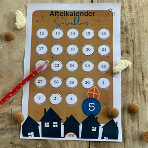 Sinterklaas aftelkalender, gratis download