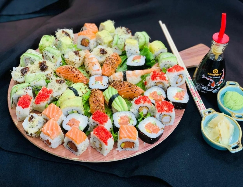 In Gusto di Mare serveren ze heerlijk verse sushi in alle vormen en maten.