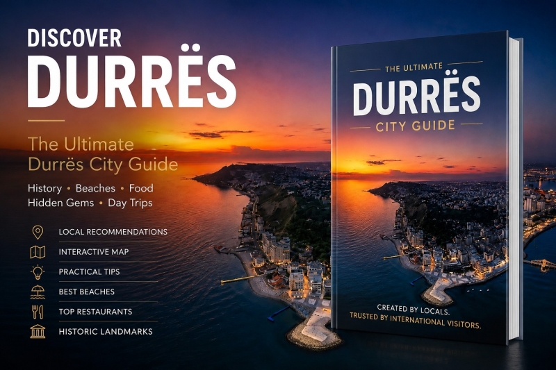 Ontdek onze Durrës Stadsgids vóór je reis naar Albanië. Lees over stranden, restaurants, vervoer, bezienswaardigheden en praktische tips in onze uitgebreide Stadsgids Durrës 2026.