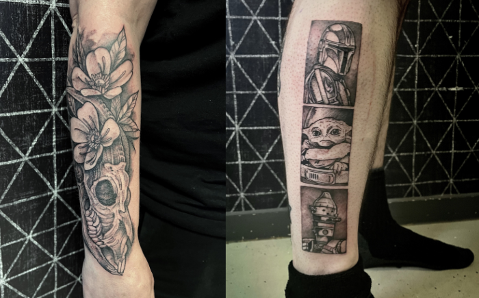 mandolorian tattoo atomic customs tattoos