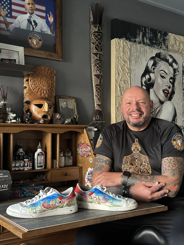 rudy barten eigenaar the big hand tattoo