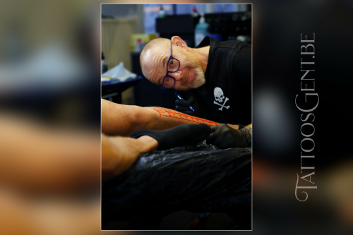 interactive Portret Steve van tattoosgent
