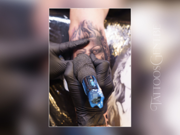 black & grey realisme portret