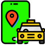 Taxi online bestellen via telefoon en google maps