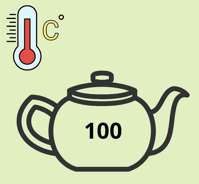 Bereiden rooibos thee 100 graden