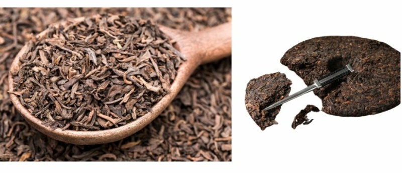 Voorbeelden van Pu erh thee