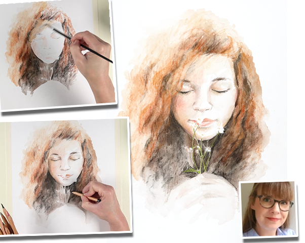 Portret tekenen met Linty de Bruijn Portret tekenen met Linty de Bruijn