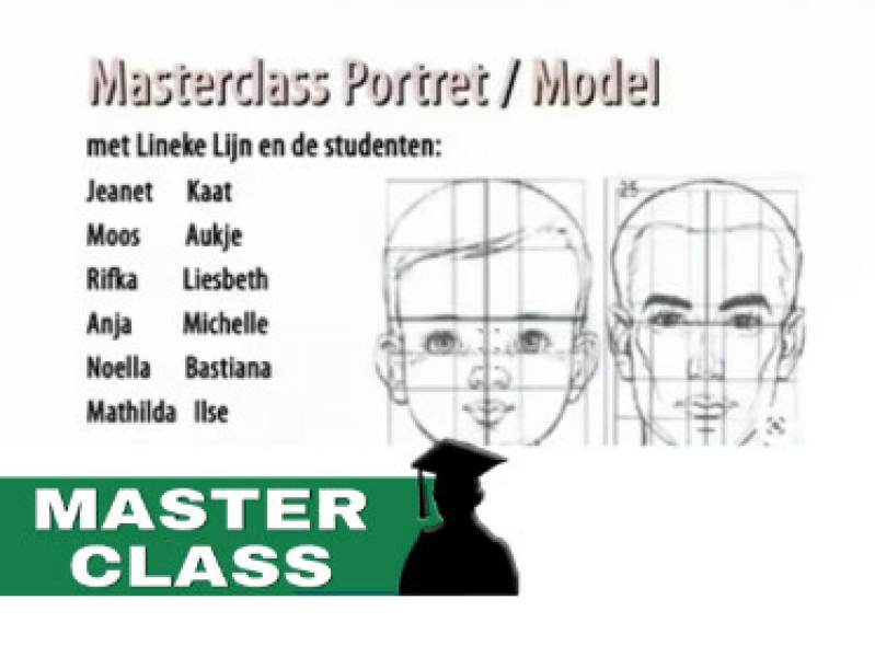 Portret tekenen met Lineke Lijn