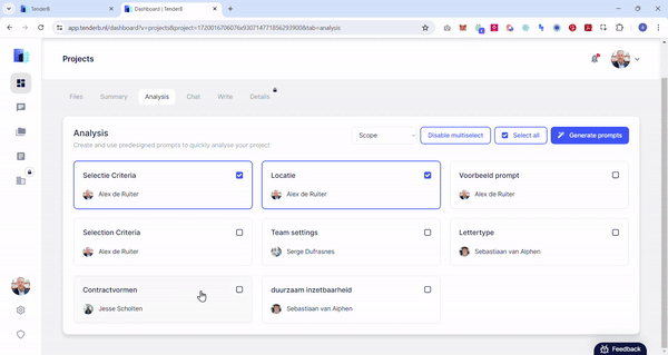 prompts prompts analyse