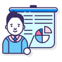 Meten, evalueren en bijsturen icon