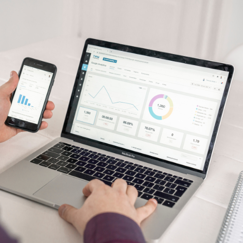 Online marketing dashboard