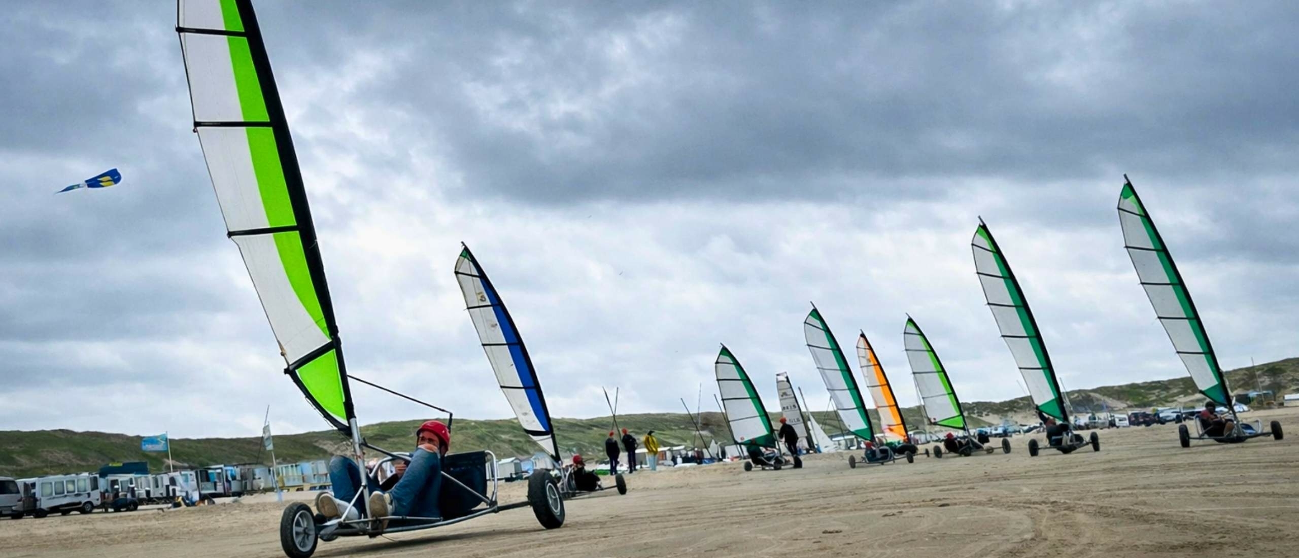 Blokarten strandactiviteit Texel