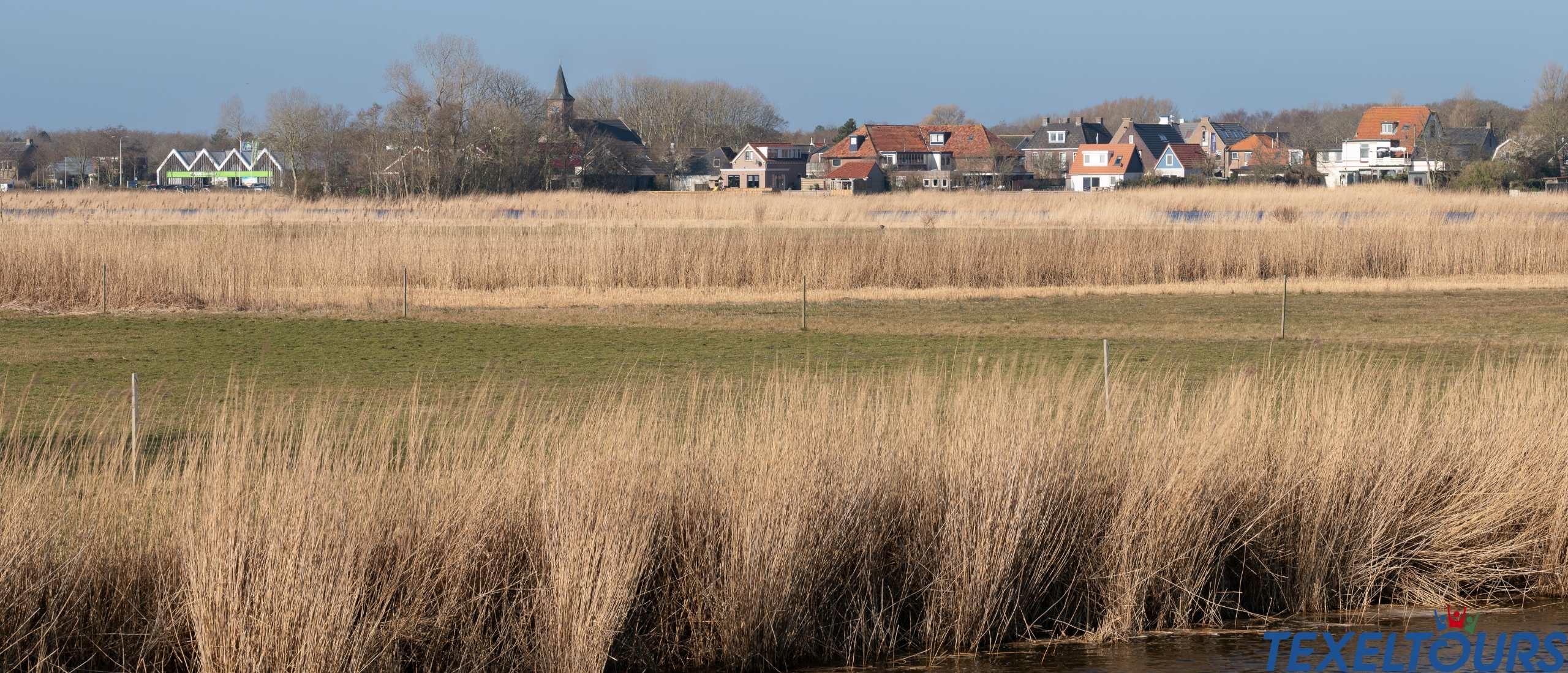 De Cocksdorp op Texel – Uitzicht over polder en dorp